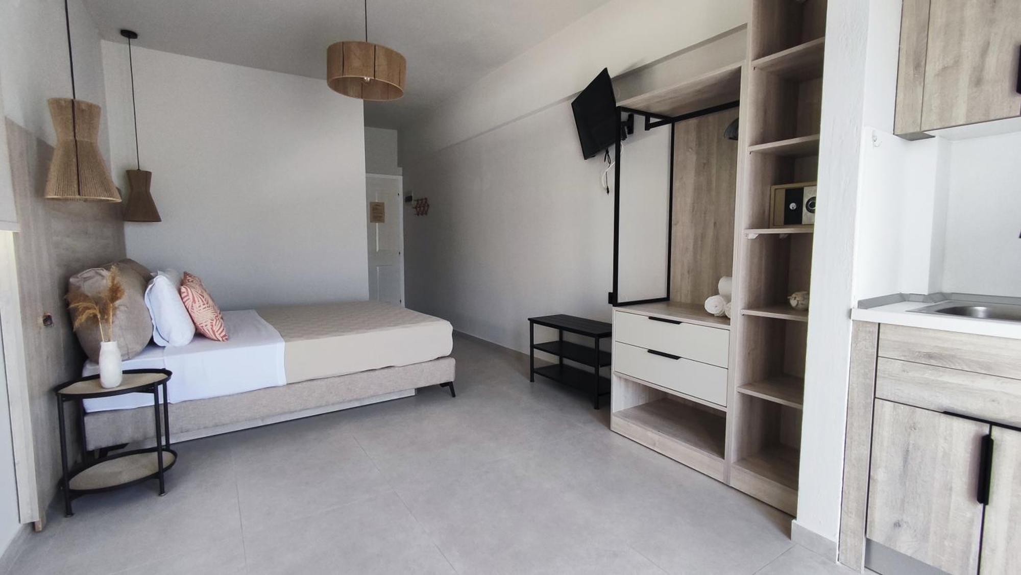Nostos Studios Golden Beach Chrysi Ammoudia Exterior photo